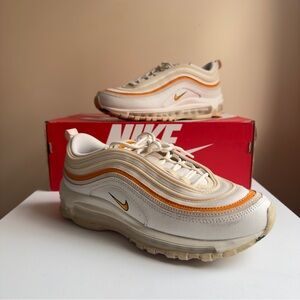 Nike Air Max 97 - Cream and Orange